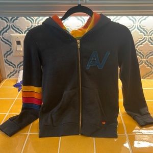 Kids Aviator Nation zip up hoodie size 12